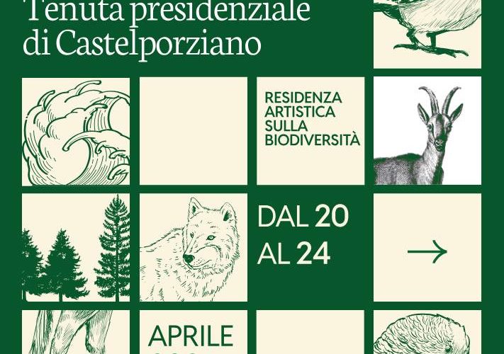 BANDO DI SELEZIONE PIANETA MARE FILM LAB alla Tenuta Presidenziale di Castelporziano a Roma