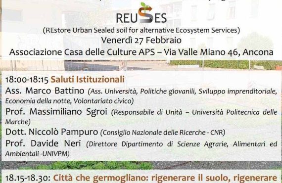 Quando l’asfalto diventa orto: ad Ancona l’evento finale del progetto REUSES